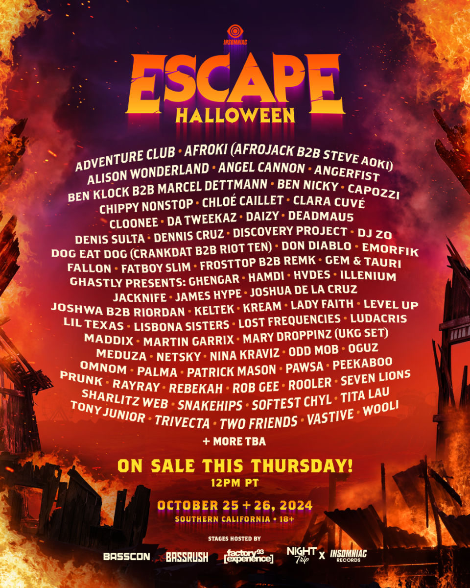 Martin Garrix, ILLENIUM, More Revealed on Insomniac's 2024 Escape