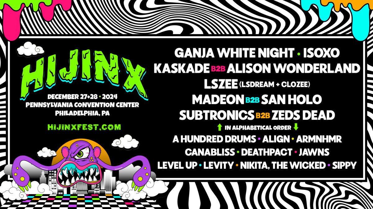 Rare b2b DJ Sets Dominate Massive HiJinx Festival 2024 Lineup