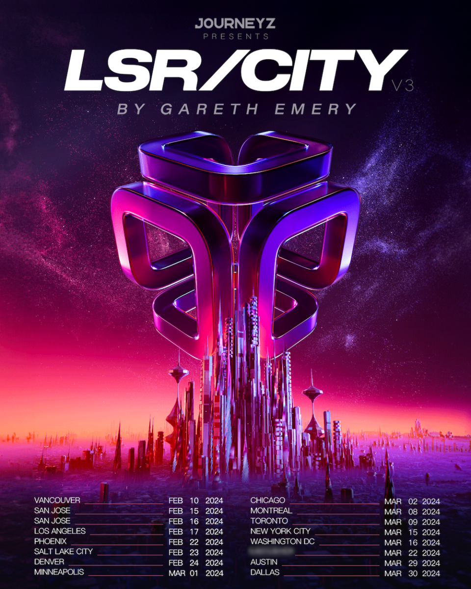 Gareth Emery Reveals New Tour Promising "Most Insane Lasers Ever Seen