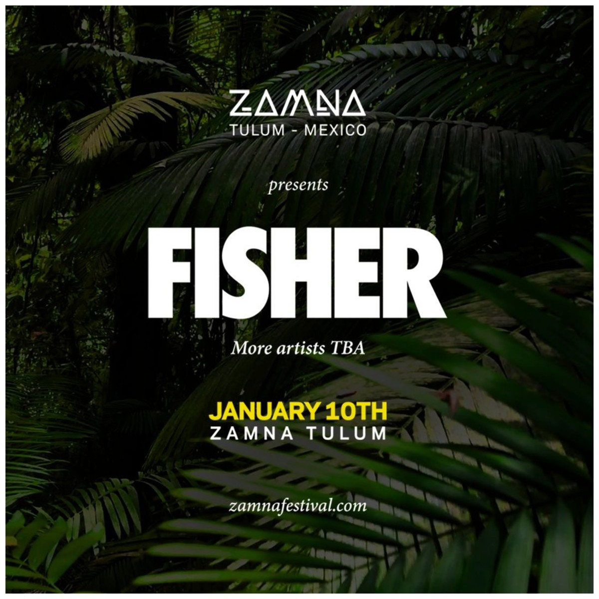 After gathering more than 80,000 attendees, Zamna Tulum returns with its  new Winter Season 2024 - Zamna Festival