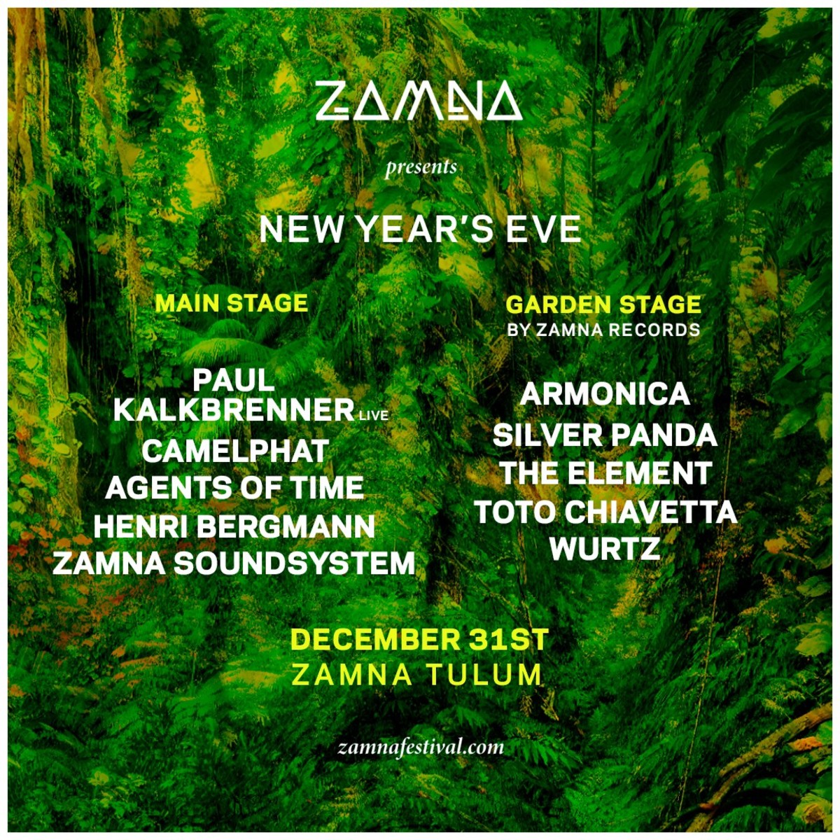 Afterlife Announces Lineup for 2024 Zamna Festival Takeover - EDM