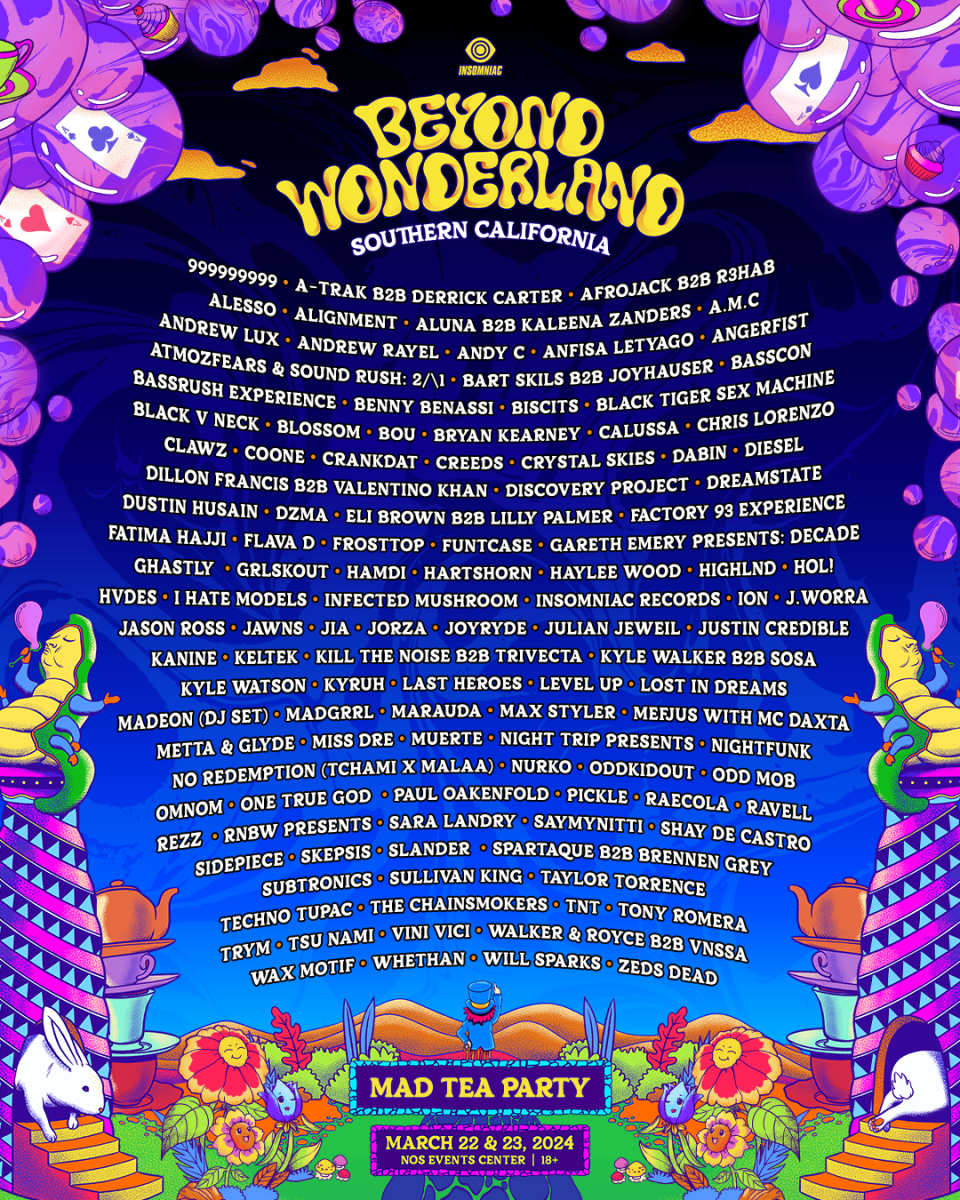 Insomniac Reveals Massive Lineup for 2024 Beyond Wonderland Festival in