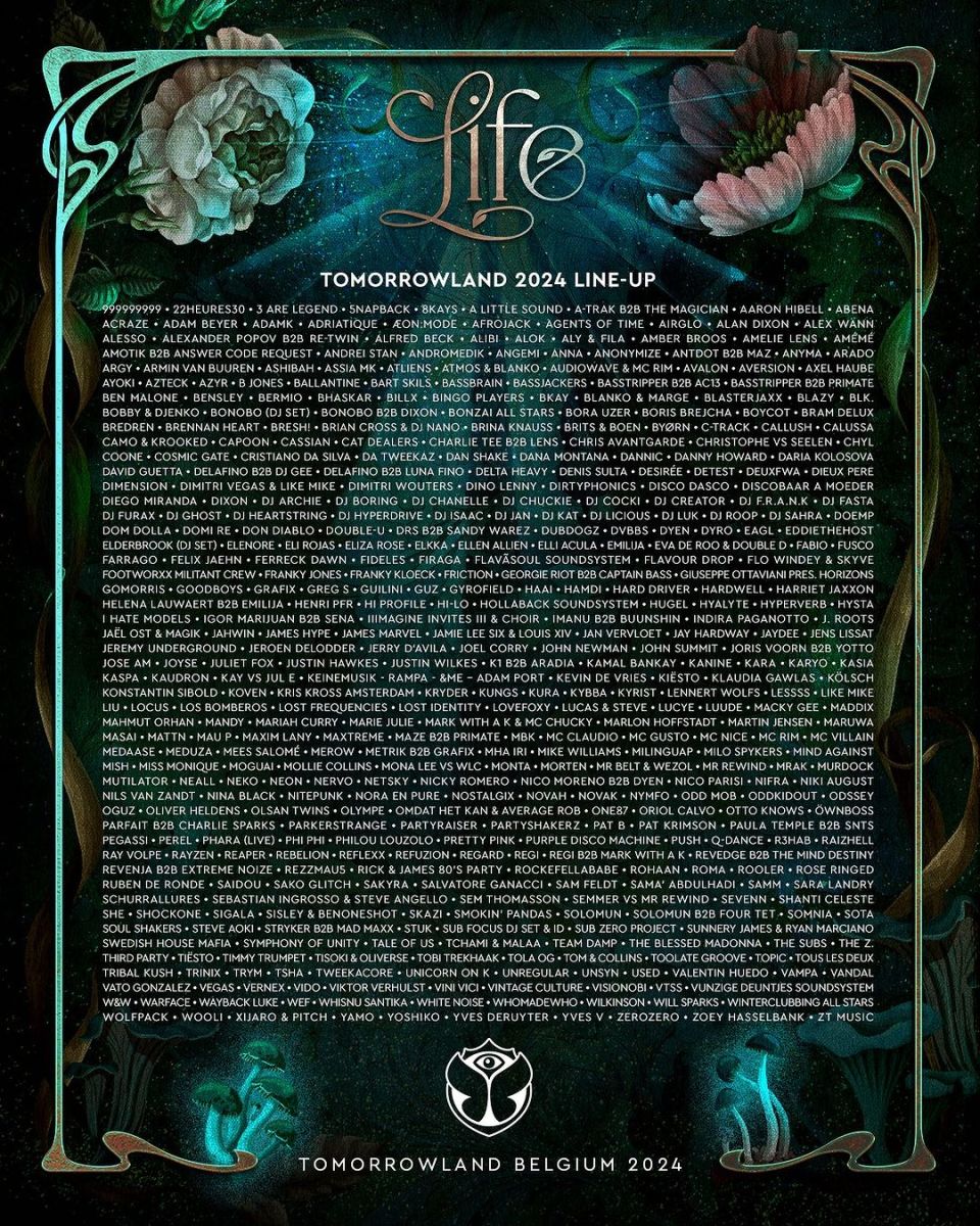 Tomorrowland's 20th Anniversary Festival to Feature Alesso, Hardwell, Swedish House Mafia, More: See the Full Lineup - EDM.com - The Latest Electronic Dance Music News, Reviews & Artists