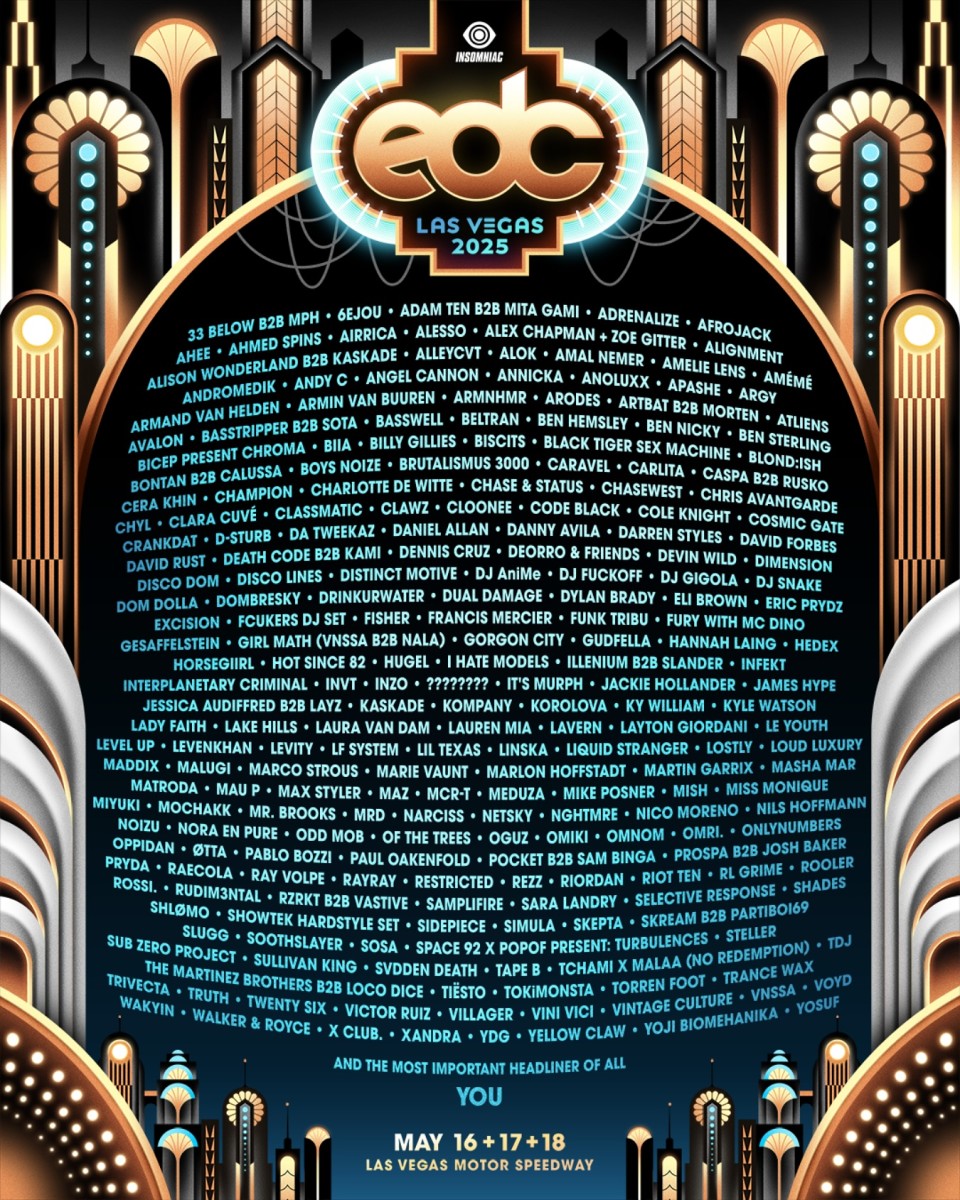 What to Expect at EDC Las Vegas 2025 Lineup, Stages, Festival Updates